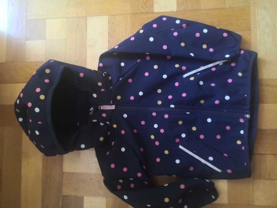 Kurtka softshell H&M dla dziewczynki r 98