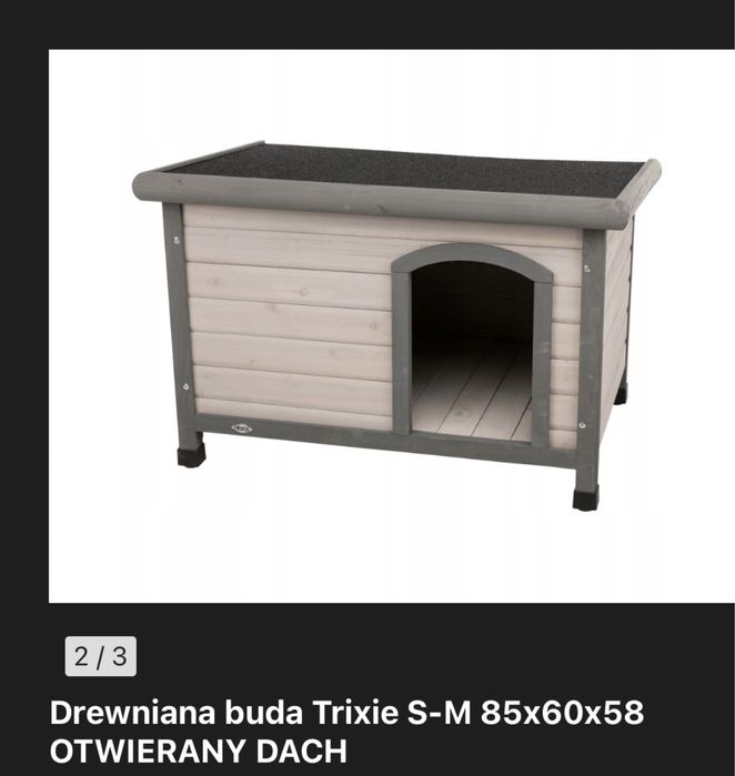 Drewniana buda dla psa ,nowa