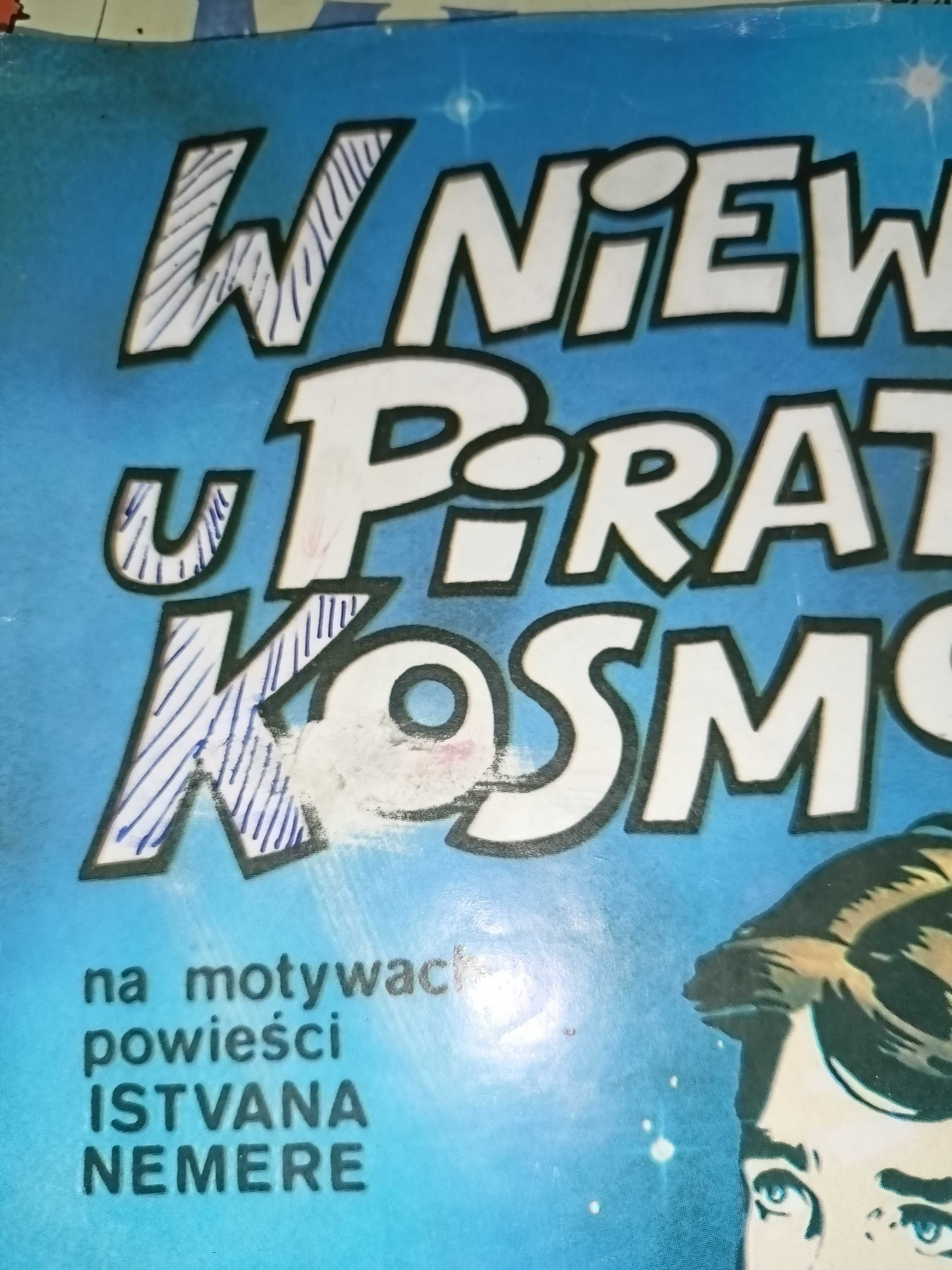 Komiks W niewoli u piratów kosmosu  1990r.