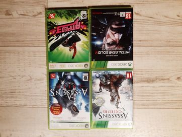 Gry xbox 360 Assassin 's amped 3 metal Gear solid