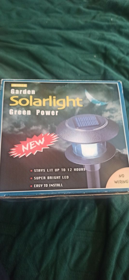 Lampa solarna do ogrodu