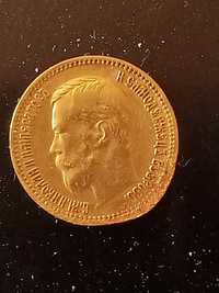 Золота монета 5 рублів