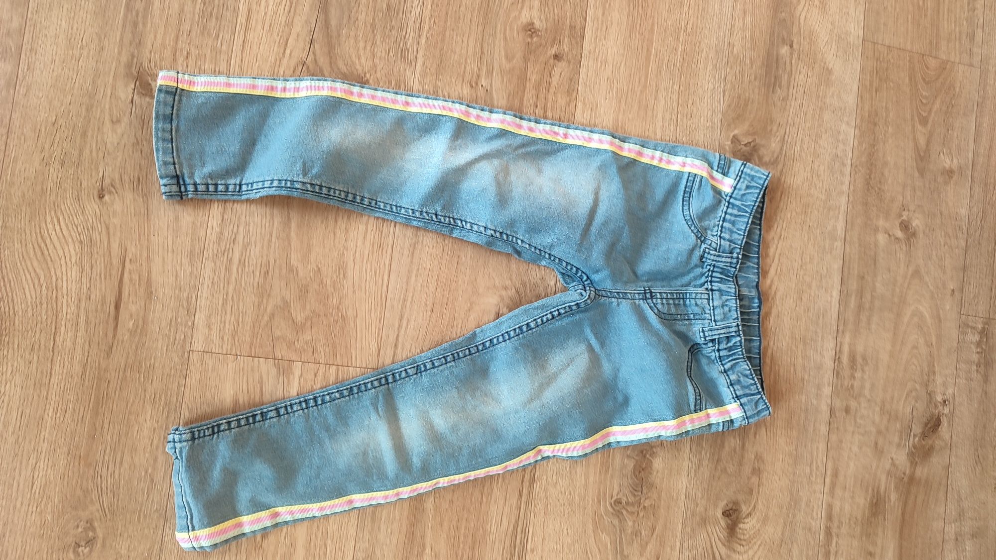 Spodnie jeans dla dziewczynki r 116