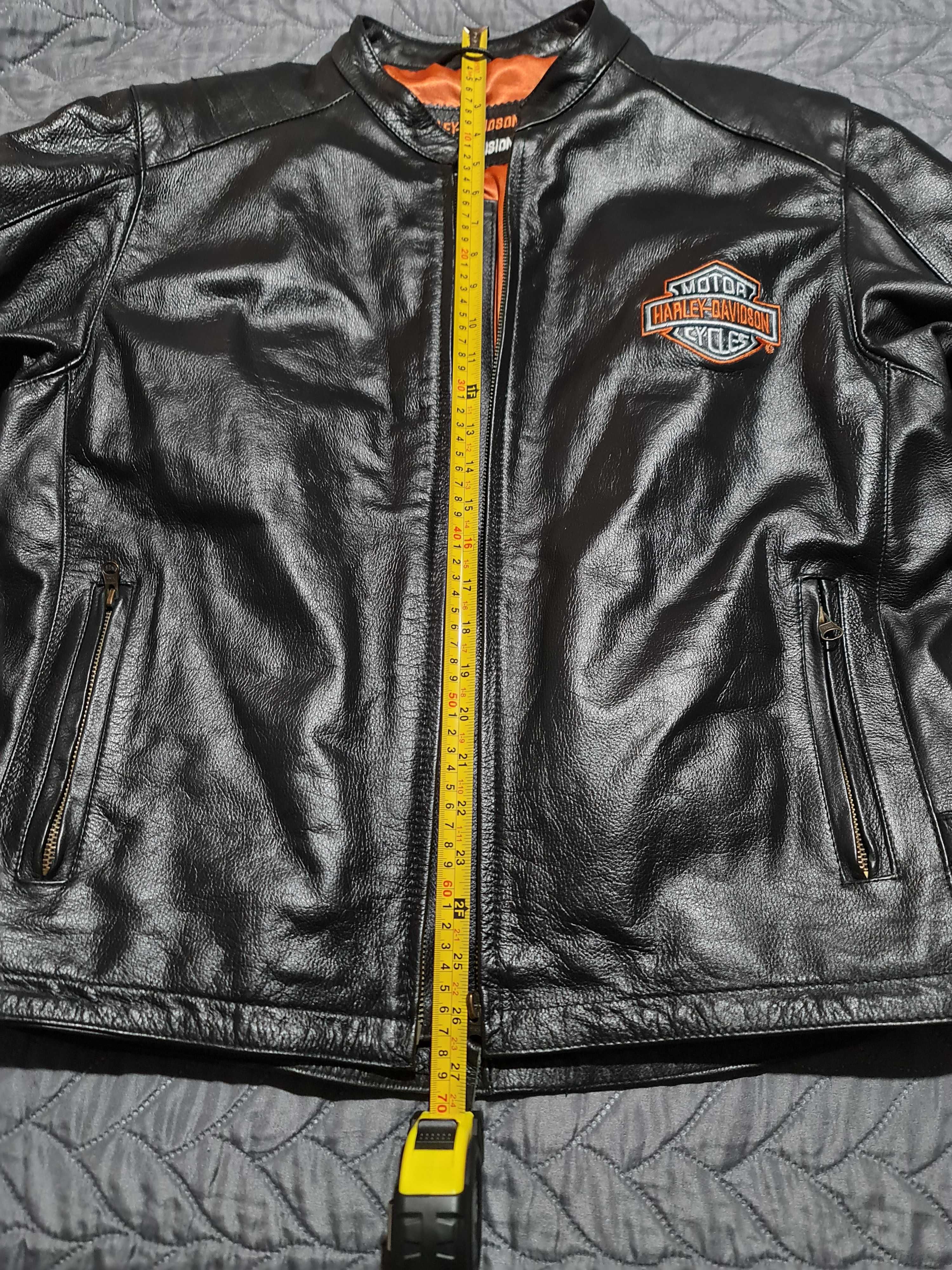 Blusão em pele Harley Davidson