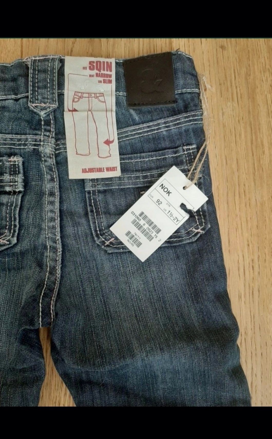 Spodenki jeansowe H&M rozm. 92  nowe dla dziewczynki