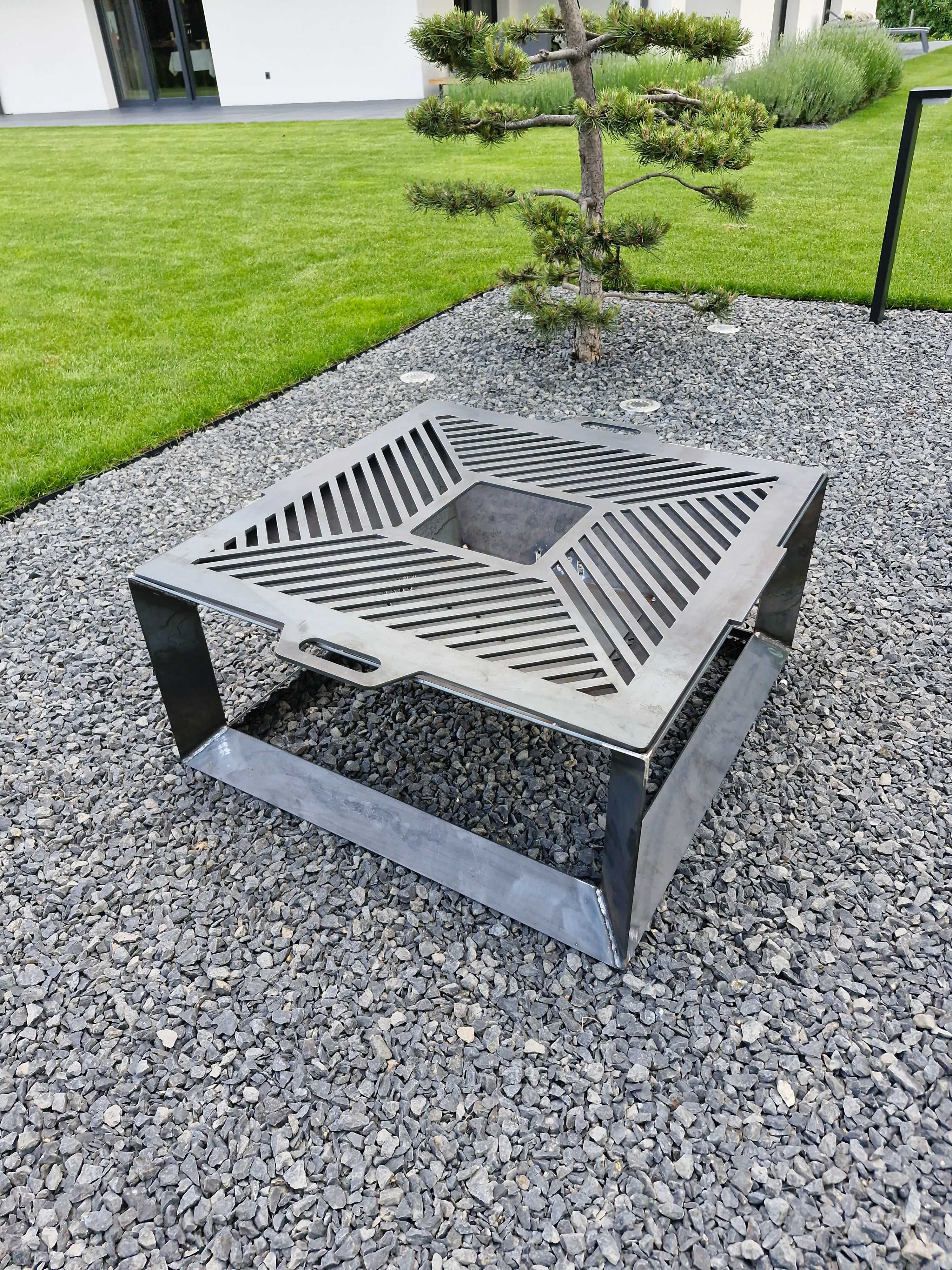palenisko ogrodowe 4mm z rusztem 6mm o wymiarach 75x75 grill producent