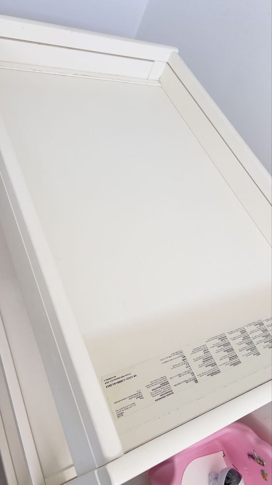 Fraldario IKEA branco