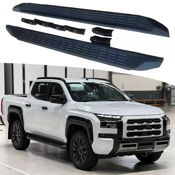Пороги подножки Mitsubishi L200 2023-2025 бокові підніжки