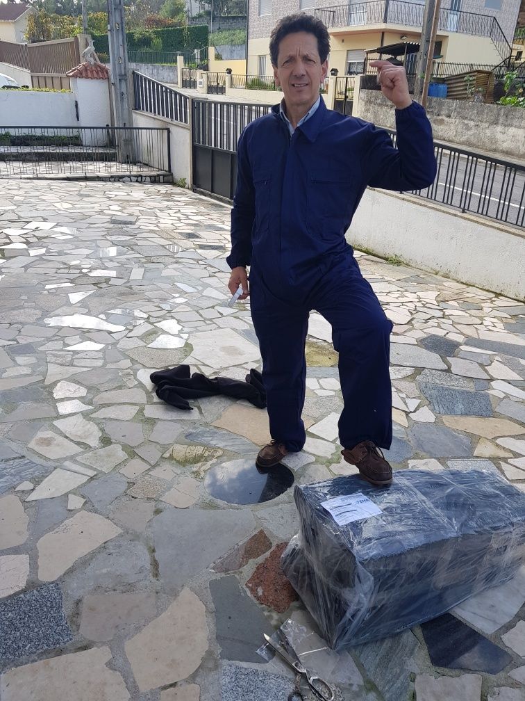Fato de trabalho fato-macaco fato de mecânico