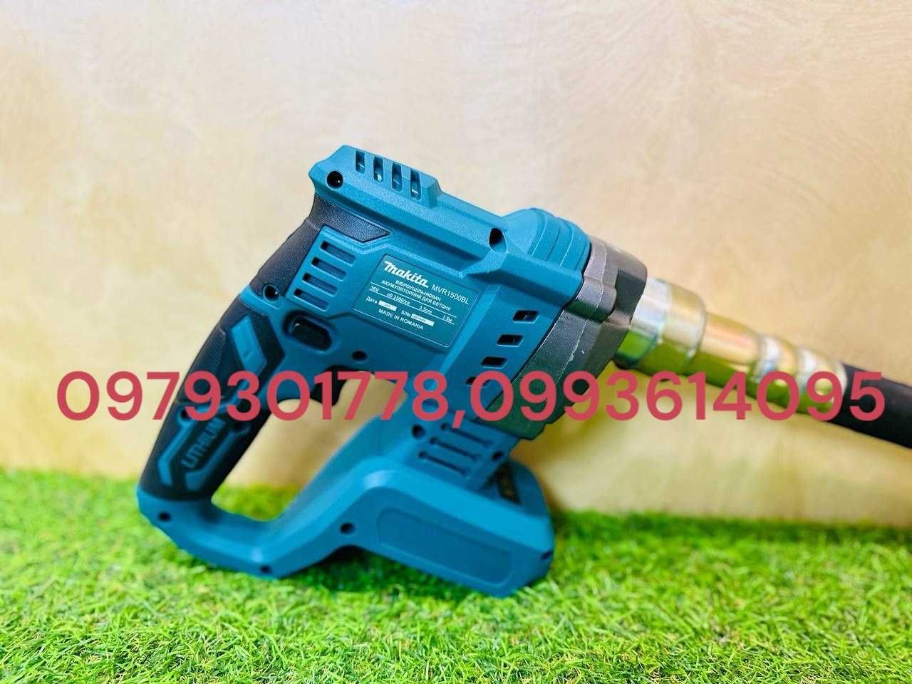 Акумуляторний вибратор для бетона Makita MVR1500BL вибратор БЕЗ АКБ 36