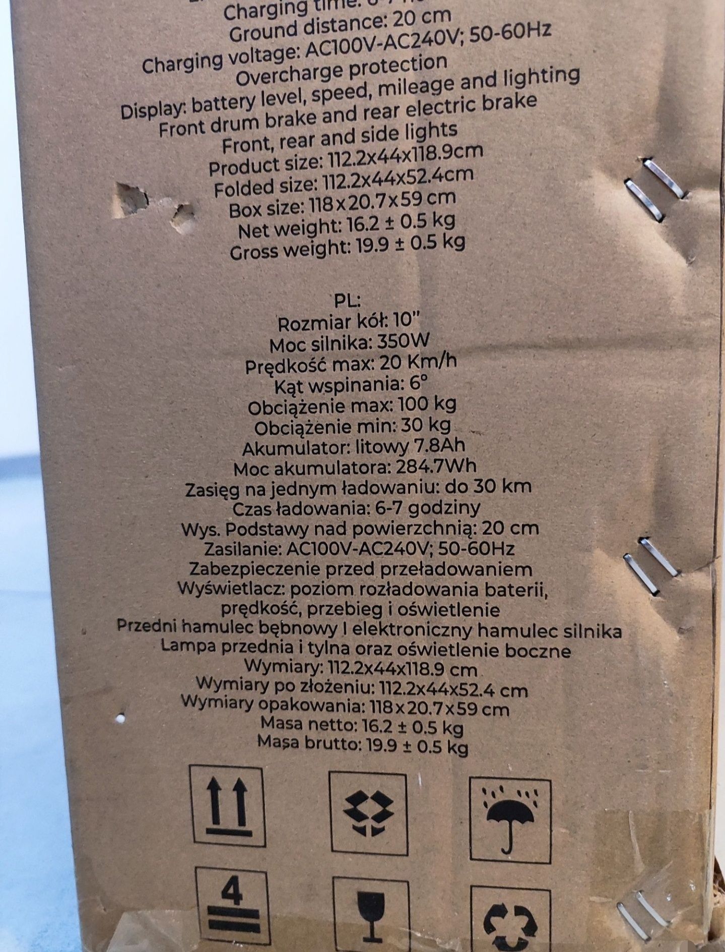 Tylko do Weekendu! Hulajnoga Elektryczna RedBull Nowa