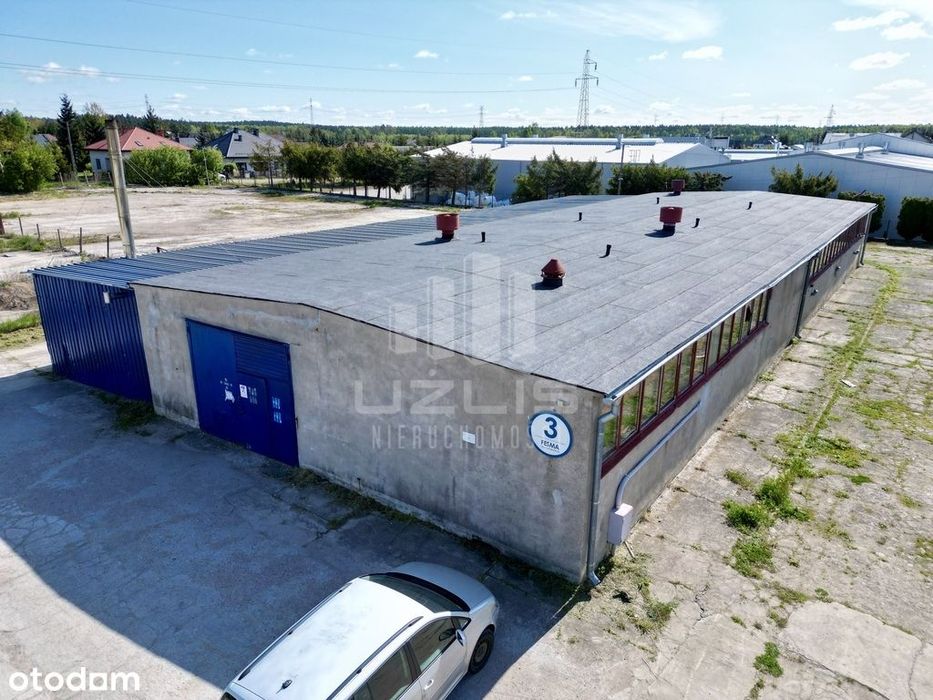 Hala magazynowo-produkcyjna 592 m² do wynajęcia