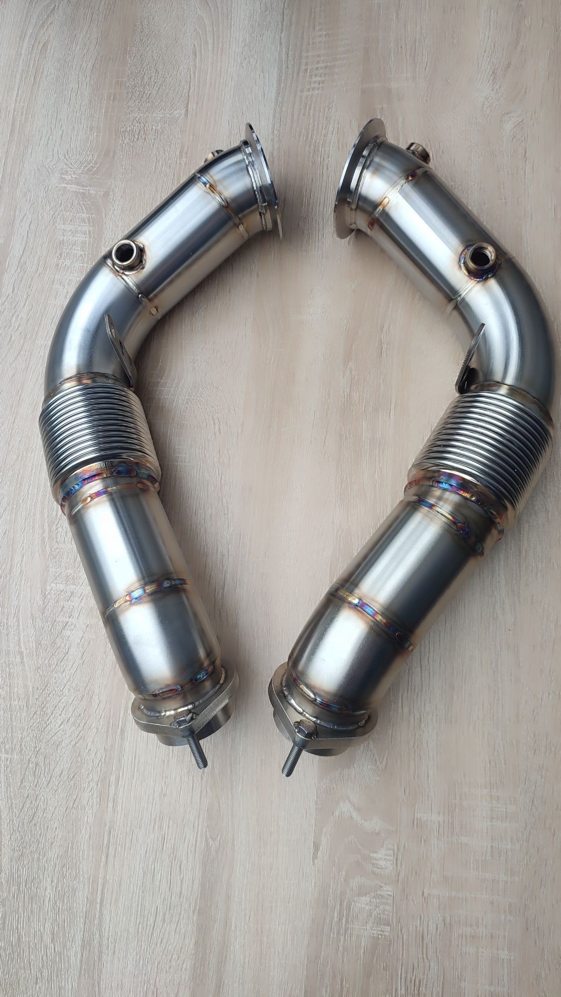 Даунпайп BMW X5M X6M E70 E71 50ix 550i 750i N63 S63 Downpipe