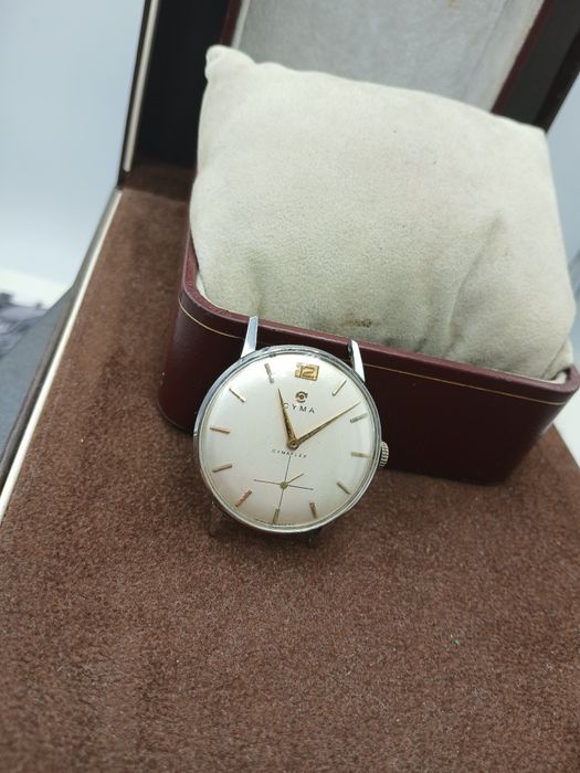Zegarek cyma  cymaflex swiss mechaniczny unikat