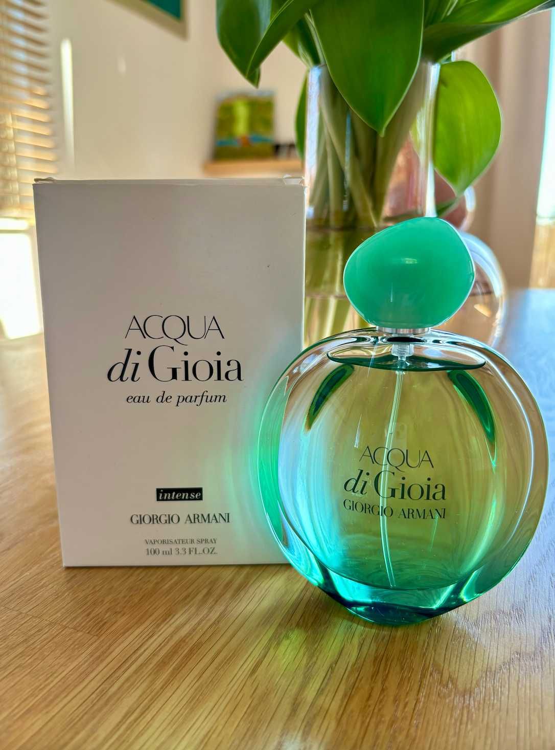 Aqua di gioia intense giorgio armani 100 ml oryginalne perfumy
