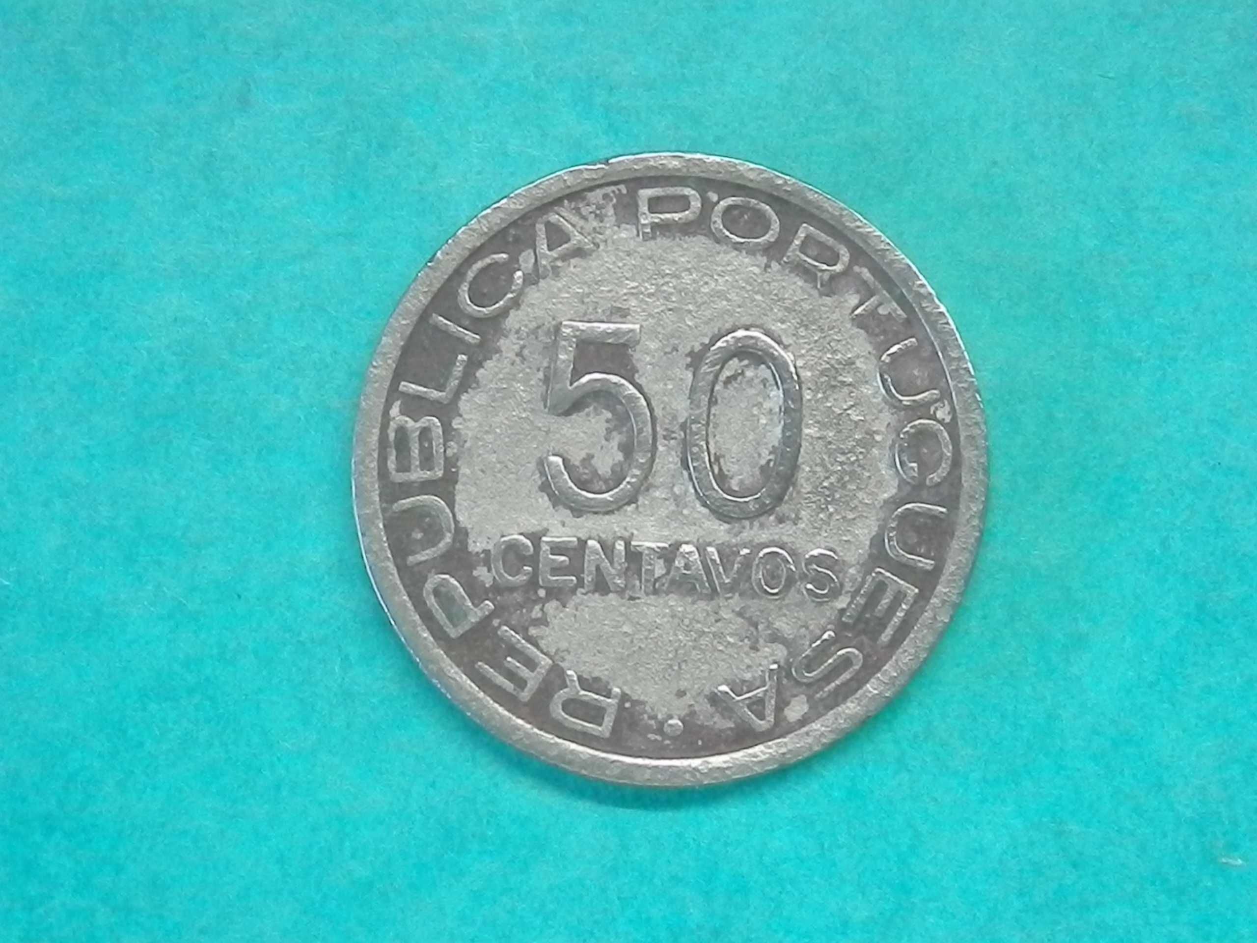 1047 - S.T.P.: 50 centavos 1948 alpaca, por 17,00