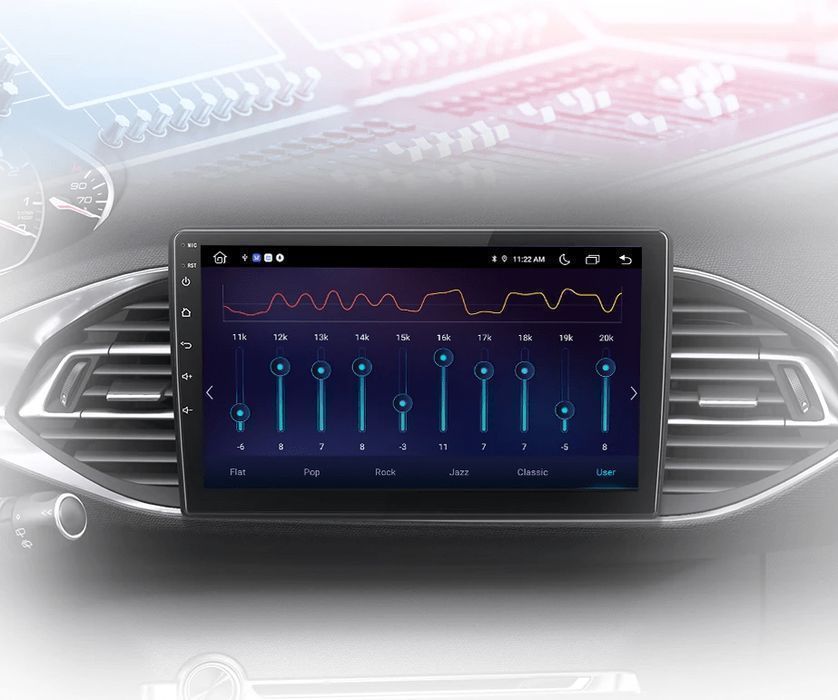 Radio dla Peugeot 308 308S od 2013 - 2017 CarPlay Android (1GB-32GB)