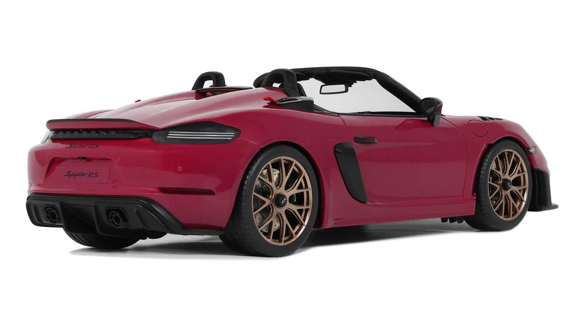 Model 1:18 GT Spirit Porsche 718 (982) Spyder RS Weissach package 2023