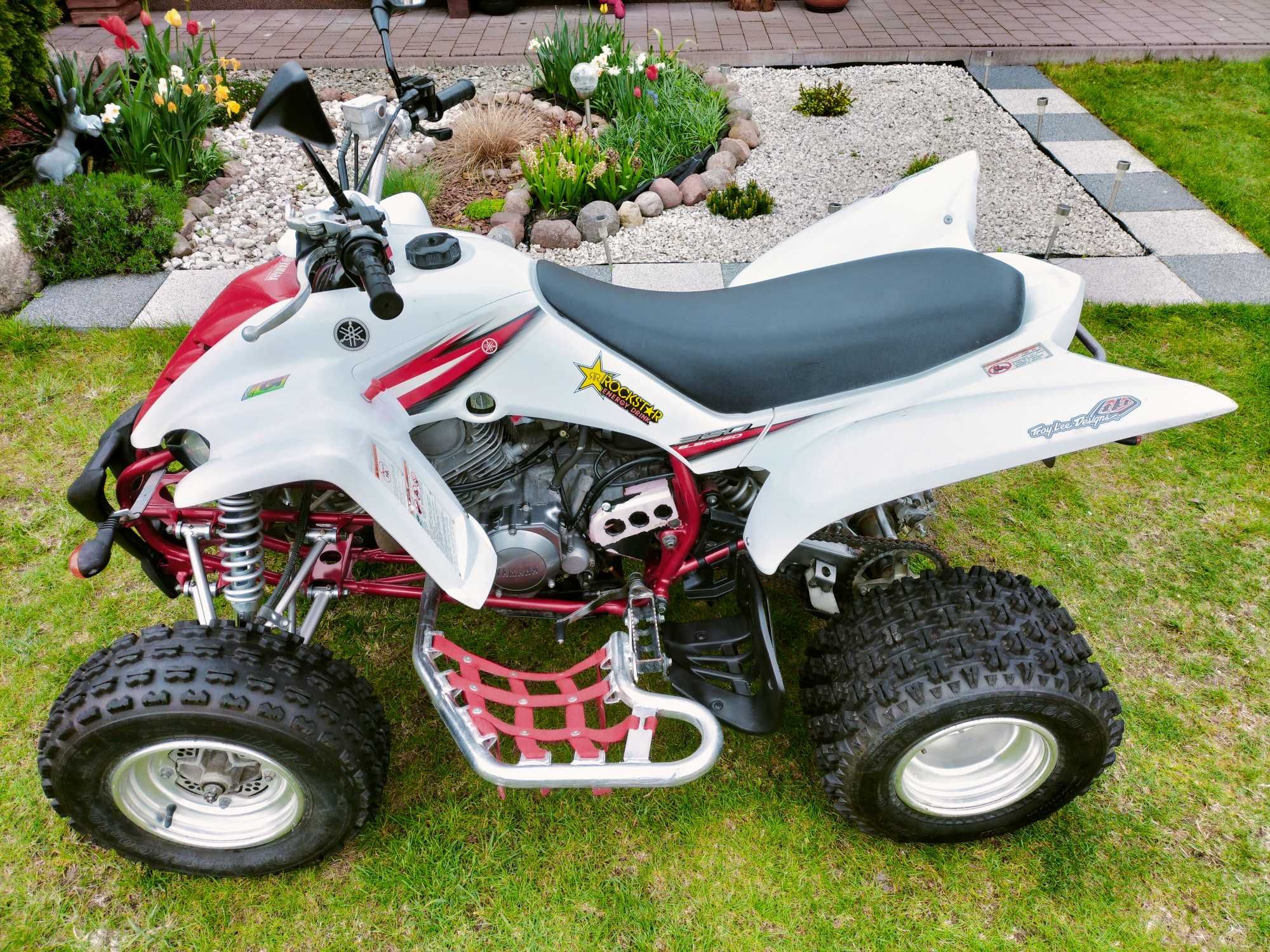 Yamaha Raptor 350 zarejestrowany