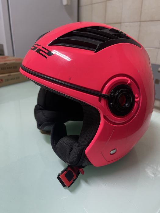Capacete rosa tam M