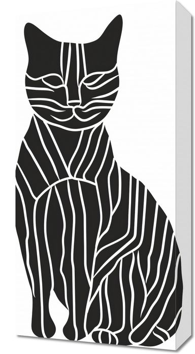 Obraz 30x60cm Zebra w Kocim Ciele