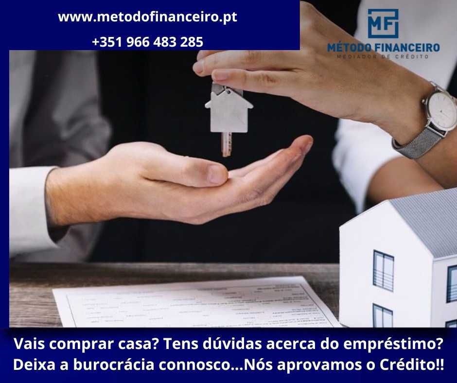 Créditos bancários, crédito habitação, novos e transferências.