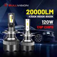 Led лампы Bullvision H1 120w 6500K 20000LM