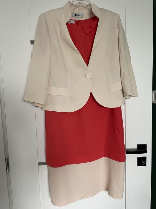 Sukienka komplet z marynarką 42 XL