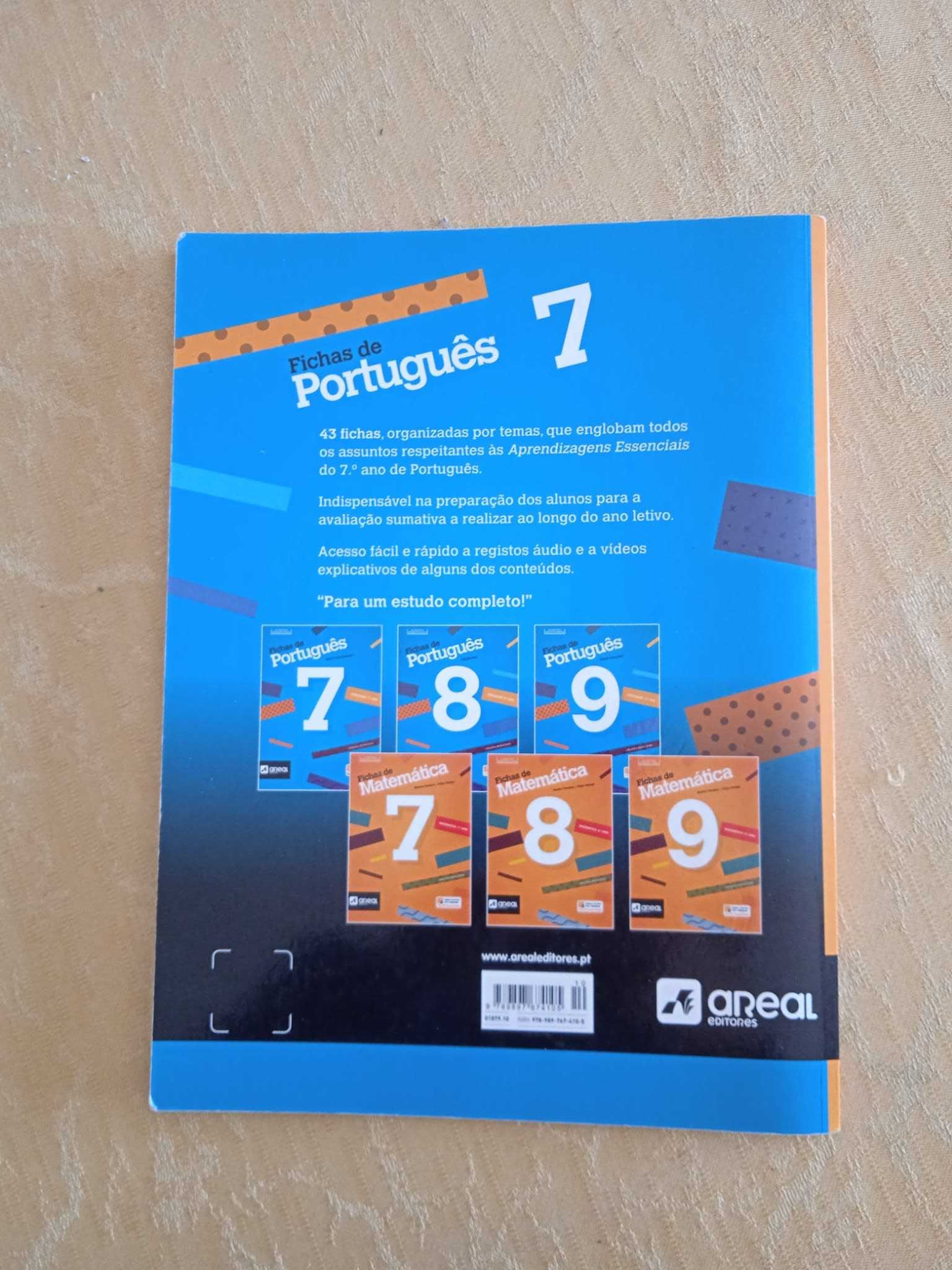 Fichas de Português 7 - 7.º Ano (NOVO)