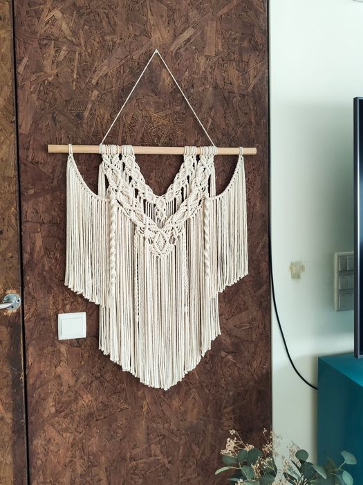 Painel parede Macrame