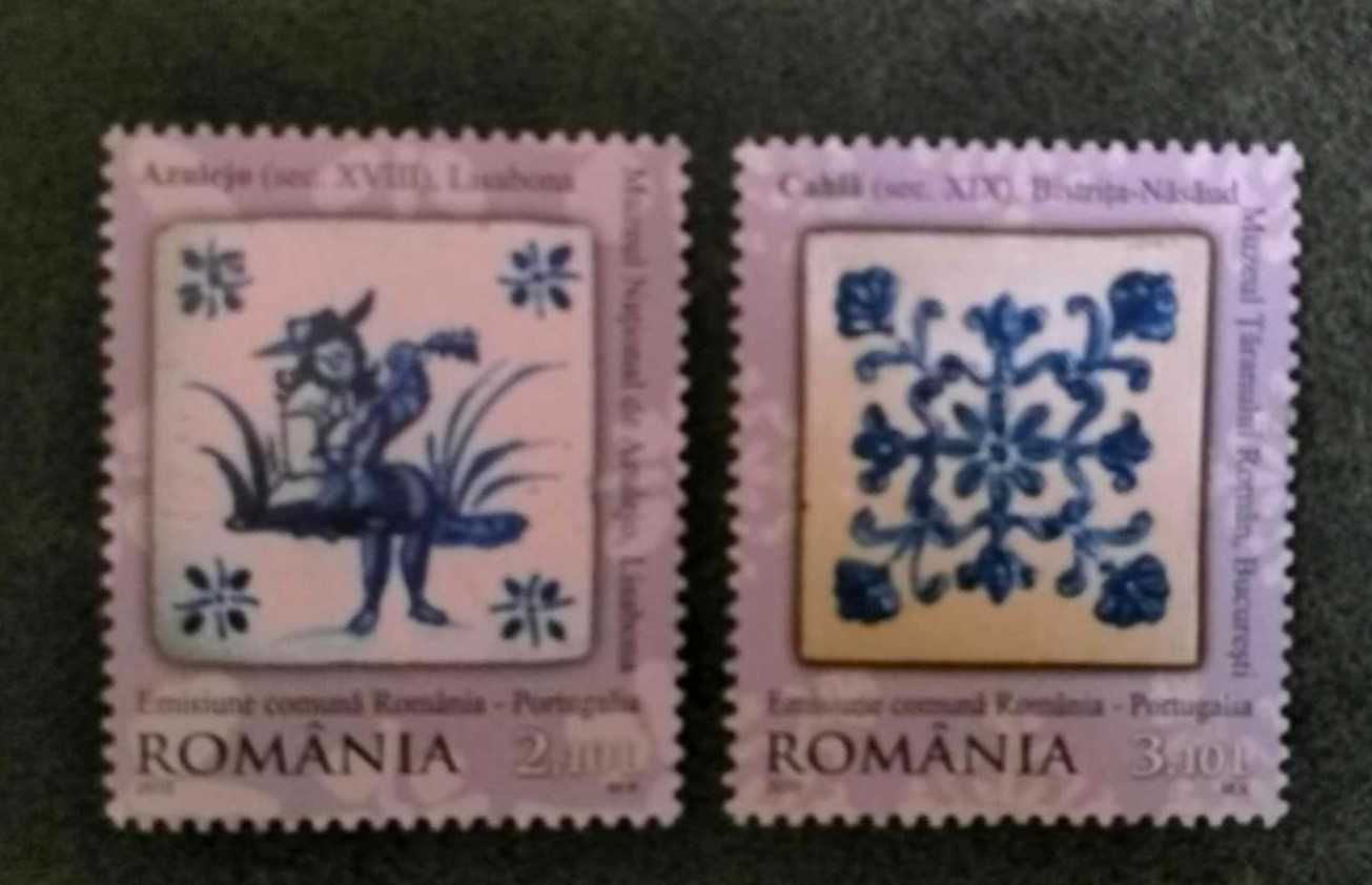 2010 - Emissão Conjunta c/ a Roménia: Azulejos