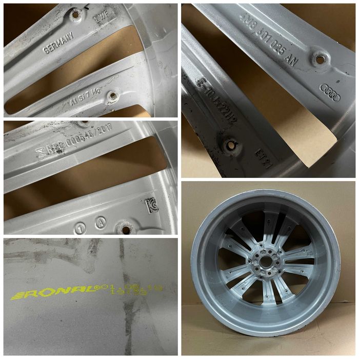 Felga AUDI Q8 SQ8 4M8.601.025AN 10Jx22 ET21 5x112