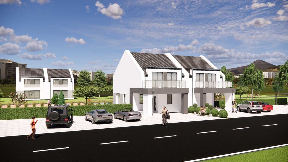 NOWY DOM w zabudowie blizniaczej