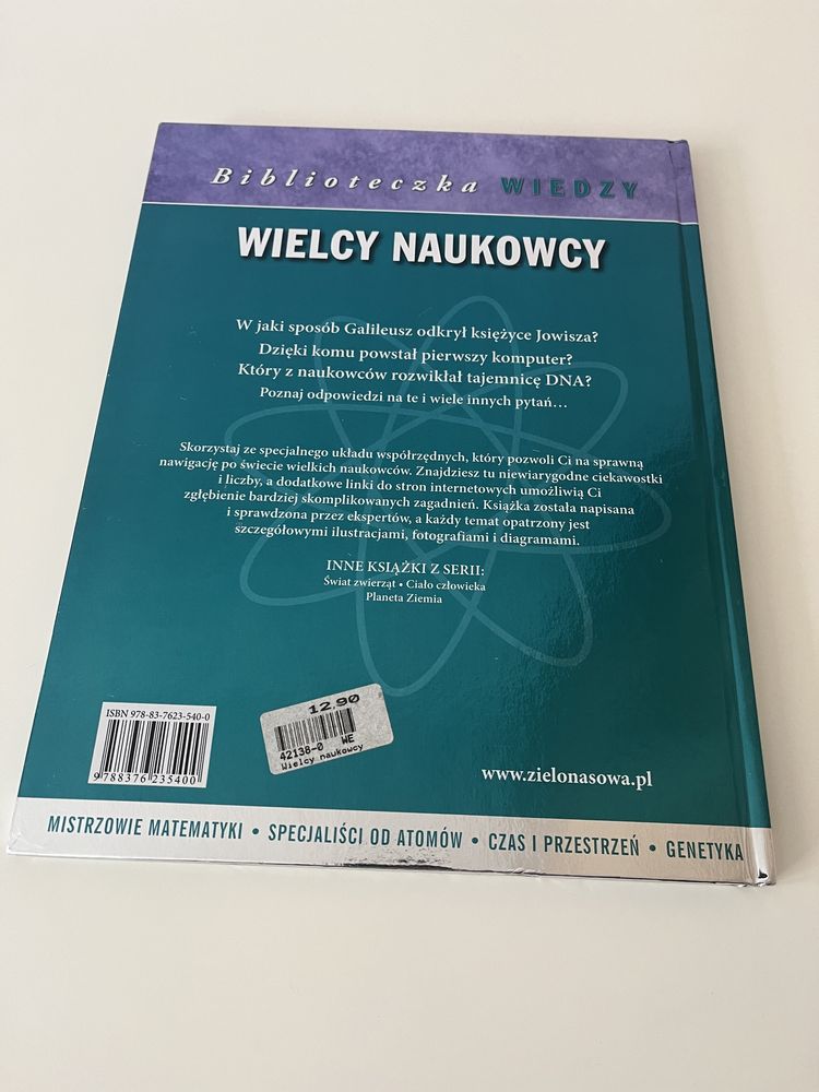 Wielcy naukowcy książka