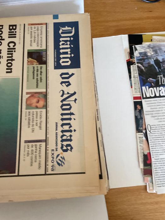 Madonna - Centenas de reportagens e recortes de revistas dos anos 89 e 90