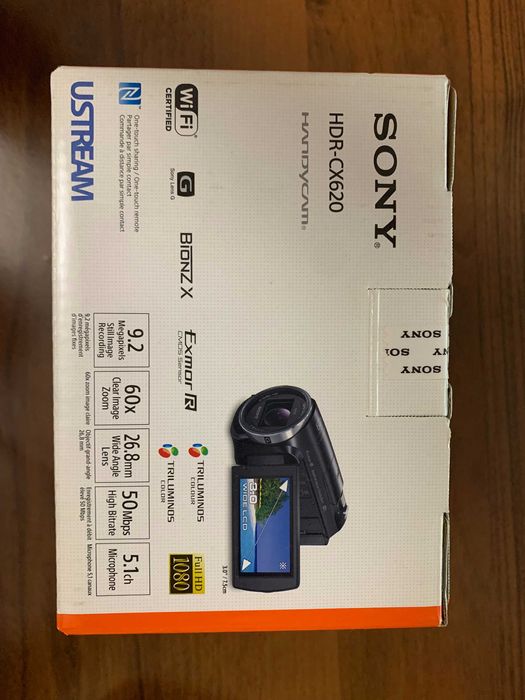 Відеокамера SONY HDR-CX620 Black