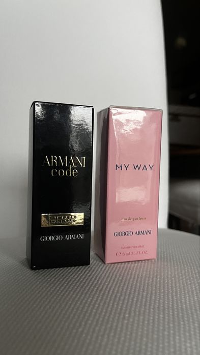 Zestaw - Armani Code, Armani My Wat
