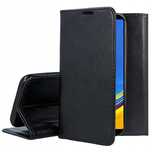 Magnetyczne etui z klapką VEGACOM do Samsung Galaxy A7/2018 czarne