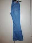 Jeansy TOXIK +3 dżinsy dzwony r. XL 42 denim niebieskie spodnie damski