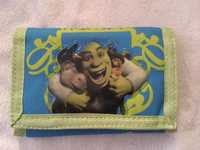 carteira de criança Shrek sem ter sido usada