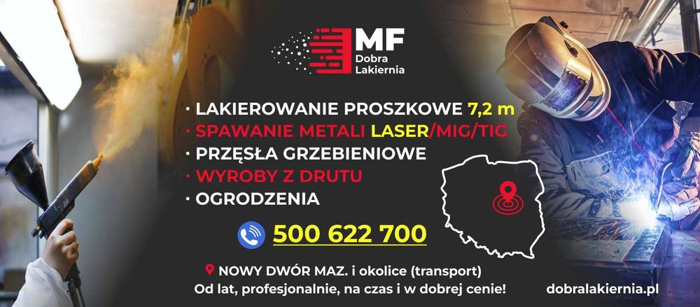 Lakiernia Proszkowa, Ogrodzenia, spawanie - laserowe