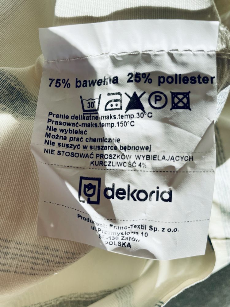 2 Pokrowce na krzesła Nils IKEA Pokrowiec z Dekoria NOWE za 50% ceny