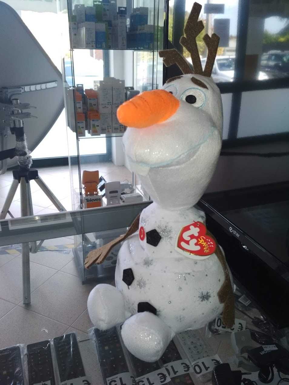 Peluche TY Olaf Frozen II c/som 33cm