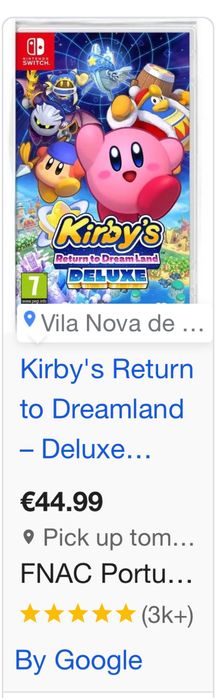 Jogo Nintendo Switch KIRBY’s Return to Dream Land DELUXE