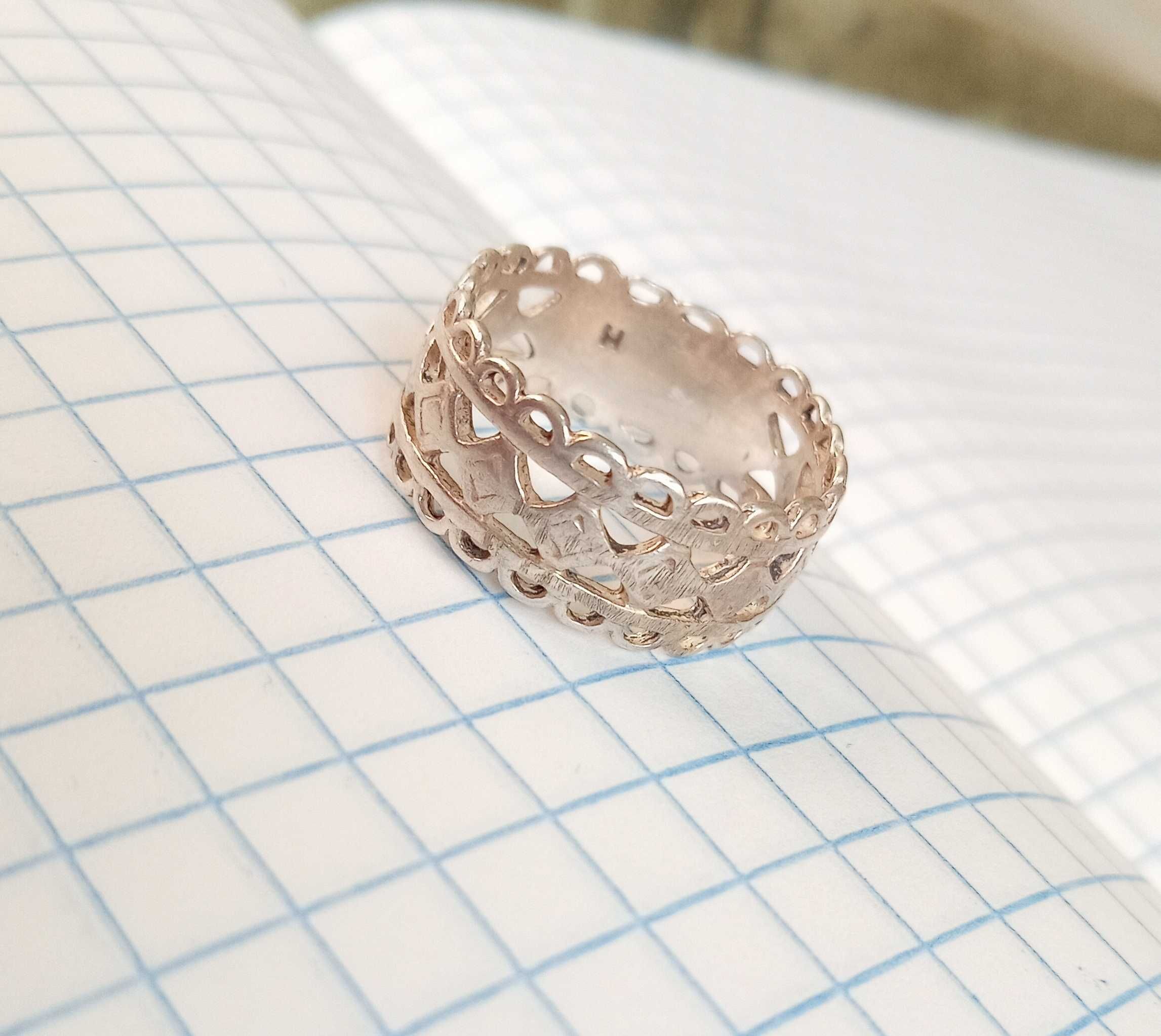 Кольцо колечко перстень серебро 925 проба, 15,5 размер винтаж