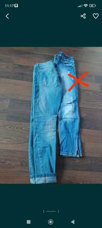 Spodnie jeans rozm M