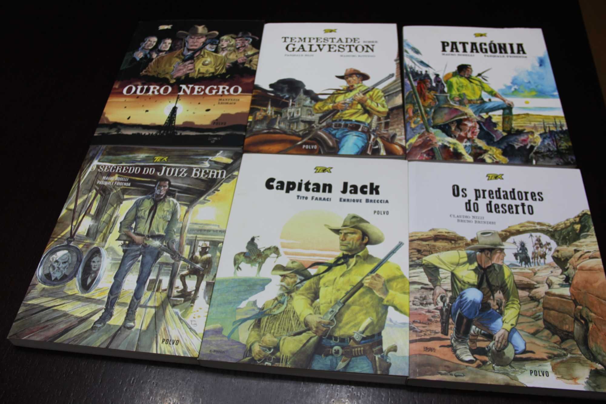 Tex, Polvo Editora  6 Volumes