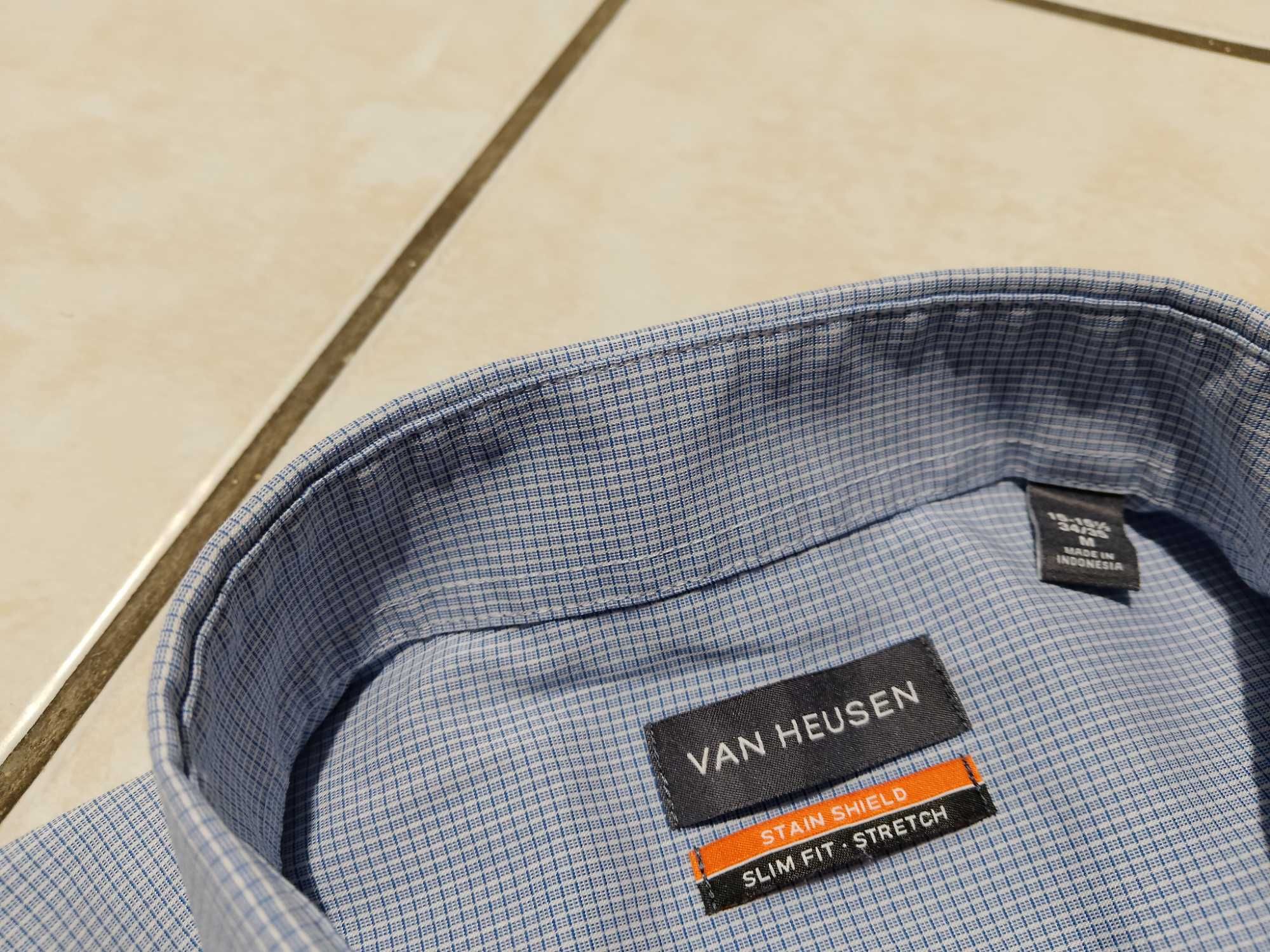 VAN HEUSEN USA - NOWA! Markowa Koszula Męska rozmiar M