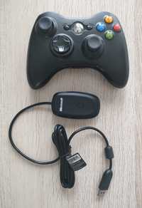 Xbox 360 pad i odbiornik do komputera