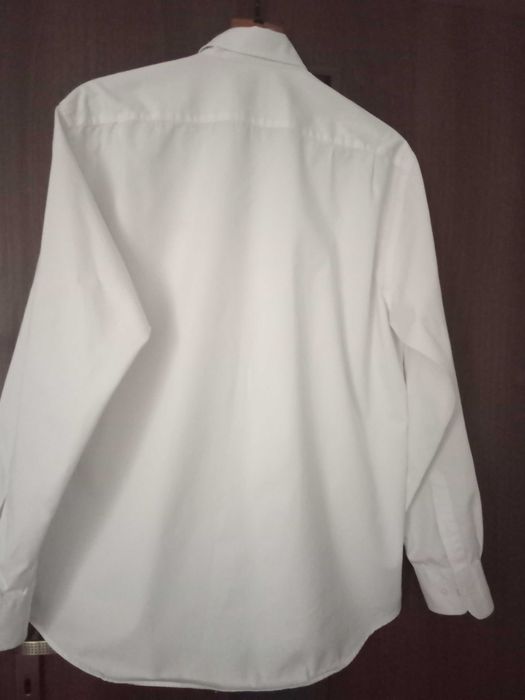 Wizytowa koszula męska biała, XXL